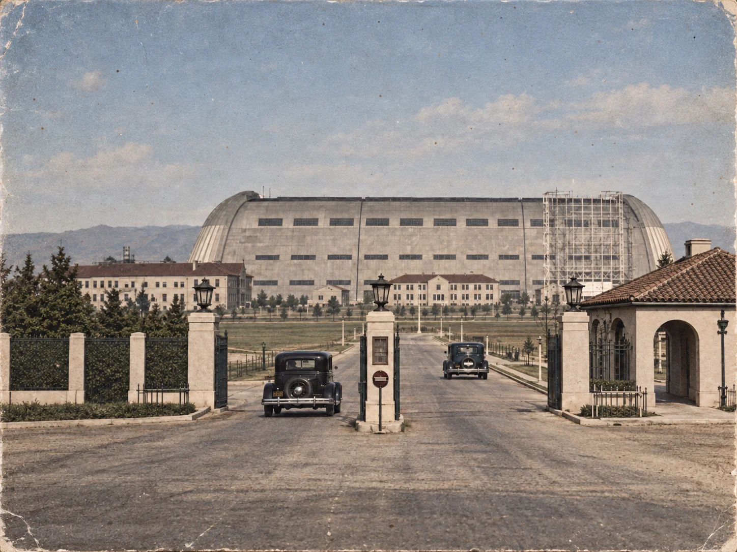 Historic Naval Air Station Sunnyvale, later Moffett Field