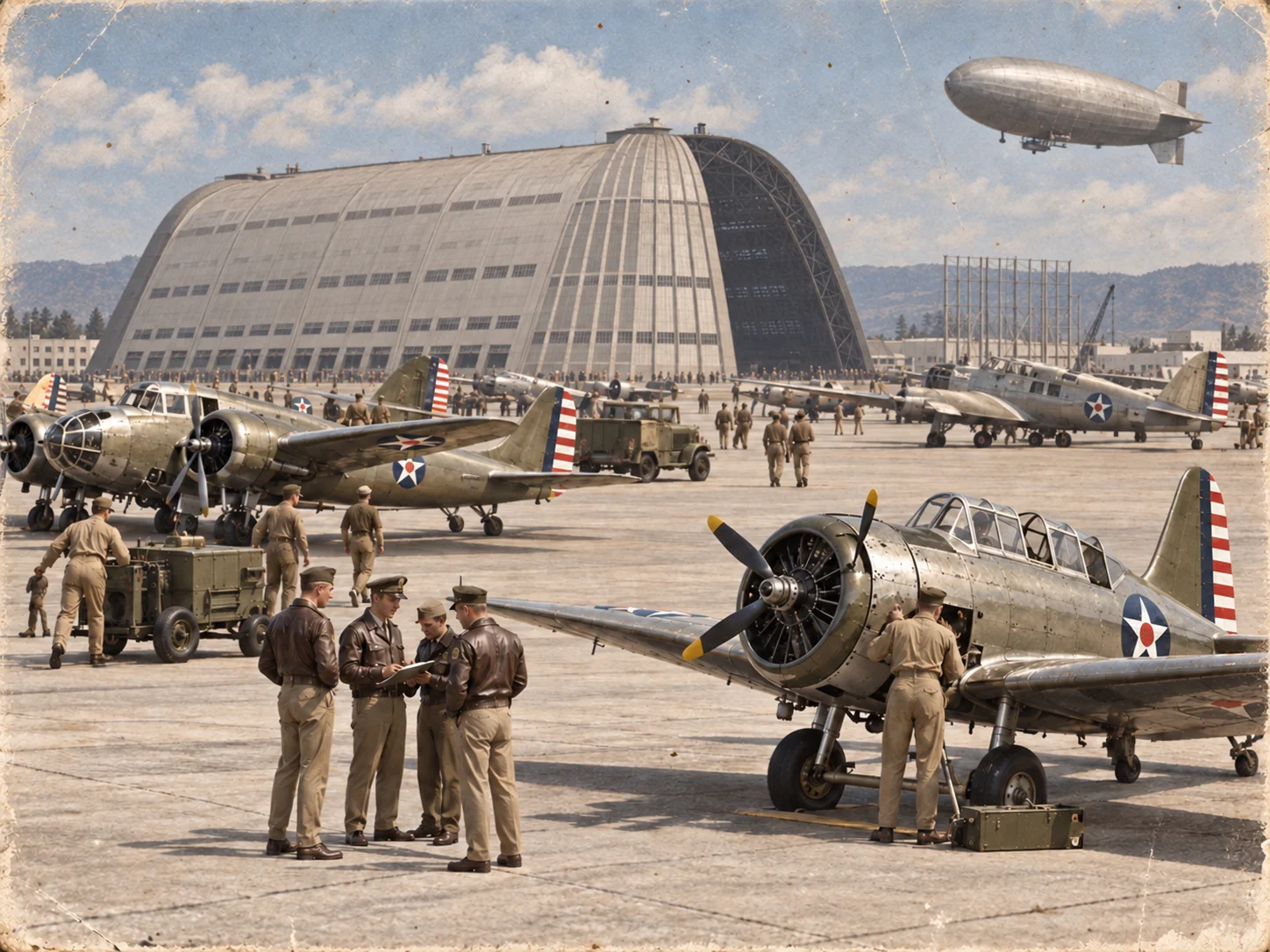 Moffett Field during World War II