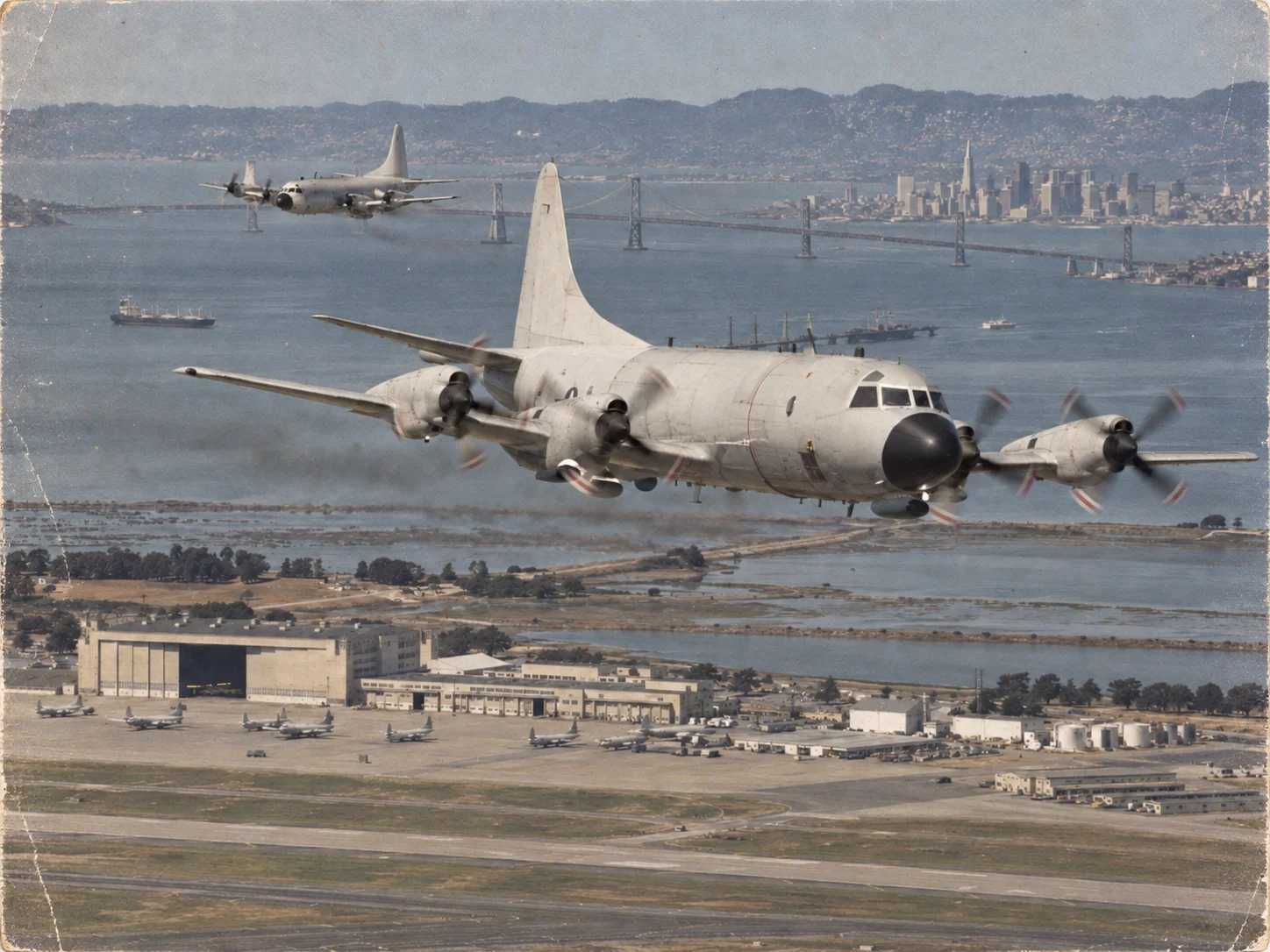 U.S. Navy P-3 Orion maritime patrol aircraft