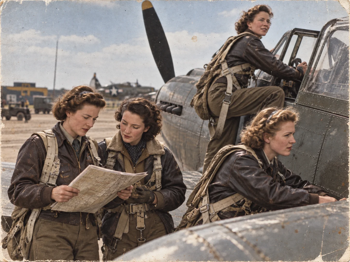 Women Airforce Service Pilots during World War II